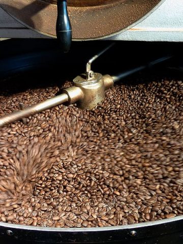 coffee beans processing